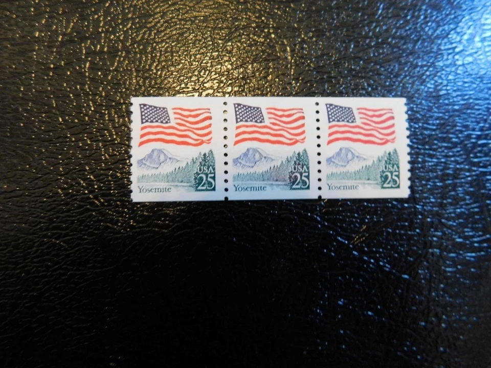 US SCOTT# 2280, STRIP OF 3, BROWN TREES IN MIDDLE ,MNH - Image 1 of 1