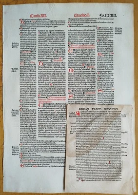 7 ранних печатных листьев (G) - 1495/1550 - Изображение 1 из 2