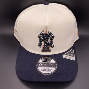 Chrome! 🚨2025 Fanatics Fest Exclusive New York Yankees SnapBack New Era Hat - Picture 1 of 9