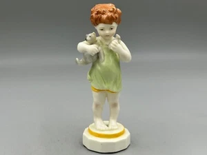 Royal Worcester Wednesday's Child Knows Little Woe Young Boy Figurine. - Picture 1 of 3