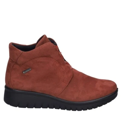 COMODO BOTIN IMPERMEABLE MUJER JOSEF SEIBEL CALAIS-80 AMARETTA ROJO - Imagen 1 de 4