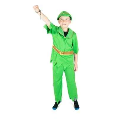 Children's Peter Pan Kids Fancy Dress Dressing up Costume - Age: 7-9 Years - Image 1 of 2
