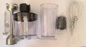 Alles Zubehör für YASHE Stabmixer, 5-IN-1 Edelstahl Stabmixer - Bild 1 von 1