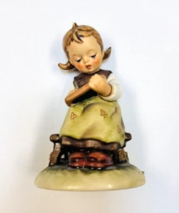 Goebel Hummel Busy Student Figurine #367 TMK 5 Girl Homework Germany  No Box - Picture 1 of 10