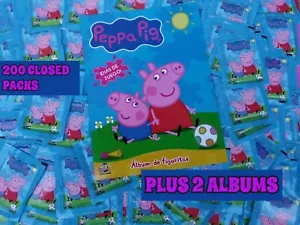 Peppa Pig Discovery Kids 200 Sticker Cards Packs (1000 S.Cards) Plus 2 Albums . - Picture 1 of 23