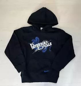4700/289 NIKE INTER FELPA CAPPUCCIO BAMBINO SERPENTE COTONE HOODIE - Imagen 1 de 1