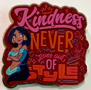Jasmine Kindess Never Goes Out of Style Aladdin Disney Pin B04 E02 - Picture 1 of 1