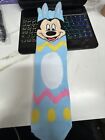 Disney Parks Minnie Mouse 3D Blue Bunny Easter Egg Adult Socks NEW Disneyland