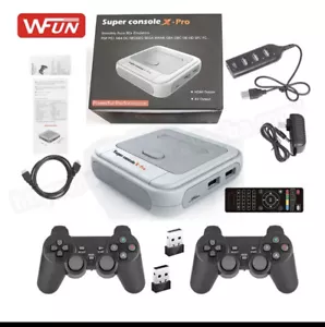 Consola-X Pro 4K HDMI WiFi Retro HD Videojuegos Consola Más de 3000 Juegos - Imagen 1 de 11