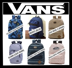 VANS OFF THE WALL BACKPACK SCHOOL BAG (NEW) - Picture 1 of 29