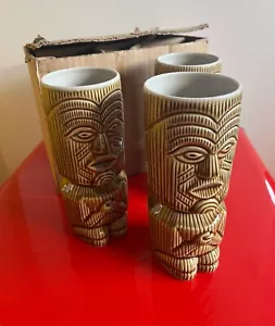 TIKI MUG TRIO Gaststättenbedarf (wie zB. von Möwenpick) in der Originalverp. … - Bild 1 von 9