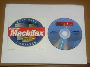 Quicken MacInTax 1999 Tax Year For Mac OS 7.6 to 9.x - Picture 1 of 3