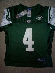 ($60) New York NY Jets BRETT FAVRE nfl Jersey Adult WOMEN'S/WOMENS (s-sm-small) - Picture 1 of 4