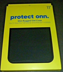 NEW Protect On Slim Rugged Gel Case 11" IPad Pro (All Gen) & IPad Air 4 (2020) - Photo 1/1