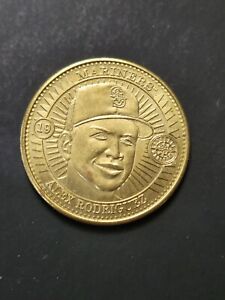 1998 Pinnacle Mint Collection Baseball Alex Rodriguez, Seattle Mariners, Coin