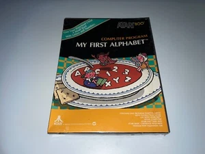 Atari Computer 800 Computer Program - My First Alphabet - Factory Sealed NEW - Picture 1 of 1