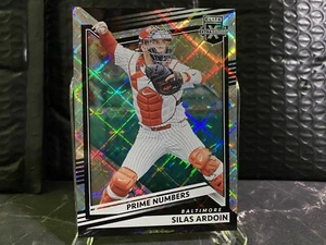 SILAS ARDOIN 2022 Panini Elite Extra Prime Numbers 132/215 Baltimore Orioles - Picture 1 of 3