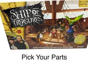 Ship Of Treasures Board Game Pressman 2017 Replacement Pieces - Pick Your Parts - Picture 1 of 14