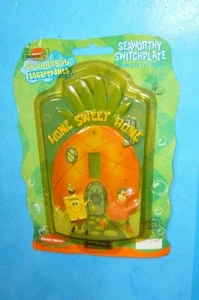 2002 Spongebob Squarepants SEAWORTHY SWITCH PLATE GLOWS IN DARK COLLECTIBLE - Picture 1 of 2