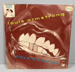 Louis Armstrong Plays W.C Handy LP 10" Record Vinyl KLP013 - Picture 1 of 6