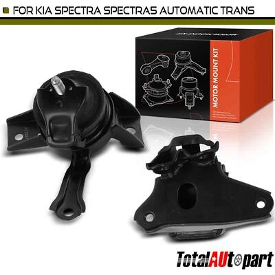 2x Engine Motor & Transmission Mount for Kia Spectra 2004 2005 2006-2009 L4 2.0L - Image 1 of 4