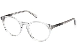 GANT GA3269 041 Crystal Clear Round Plastic Optical Eyeglasses Frame 50-20-145 - Picture 1 of 2