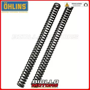 08693-90 SET MOLLE FORCELLA OHLINS TRIUMPH Street Triple 675 2010 - 9,0 N/mm 086 - Foto 1 di 5