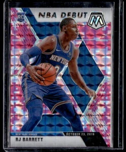 2019-20 Panini Mosaic #270 RJ Barrett NBA Debut Pink Prizm RC - Bild 1 von 2