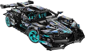 Super Car Building Blocks Adults Set,Racing Car 1:14 MOC Model Boys Girls - Picture 1 of 11