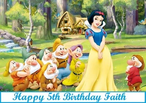 Snow White Edible Cake Topper Decoration - Picture 1 of 1