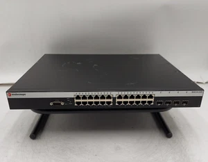 Enterasys B5G124-24P2 Gigabit PoE 24-Port Switch - Picture 1 of 7