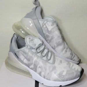 Nike Air Max 270 SE Platinum Camo Wolf Grey AR0499-004 Womens Size 5.5 NIB - Picture 1 of 8