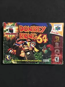 DONKEY KONG 64 NINTENDO 64 N64 NTSC AMERICANO USATO COMPLETO - Imagen 1 de 13