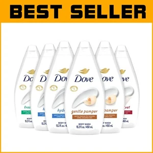 Gentle and Nourishing Body Wash 6-Pack - Sulfate-Free Skin Care Essentials - Picture 1 of 8