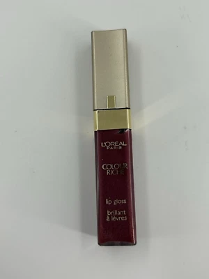 LOREAL COLOUR RICHE LIP GLOSS 720 RICH PLUM No Seal New without Box - Image 1 of 4