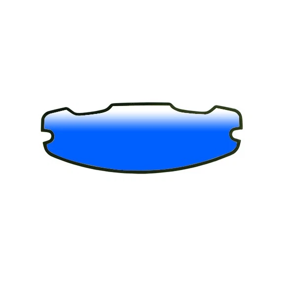 Protector de casco Pro Grip 3000 inserto antiniebla azul Foto 1 de 1