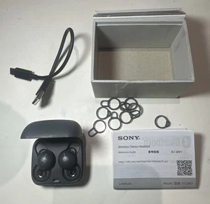 Sony LinkBuds Bluetooth Wireless Earbuds White WF-L900 YY2953 - Picture 1 of 6