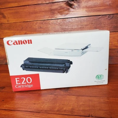 Canon E20 Toner Cartridge Black Sealed Package 1492A002 New - Image 1 of 4