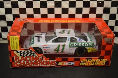 Campeones de carreras Steve Grissom #41 Larry Hedrick 1997 escala 1:24 Monte Carlo Foto 1 de 4