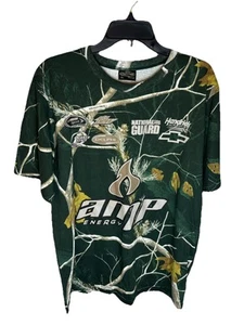 Team RealTree T Shirt Size XL Camo Amp Energy Dale Jr Camouflage #88 NWT - Picture 1 of 10