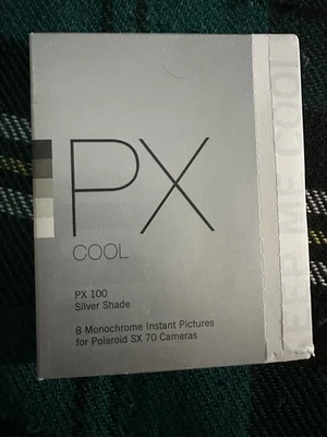 Impossible Cool PX 100 Silver Shade Monochrome Instant Film !! SX-70 COLD STORED - Image 1 of 2