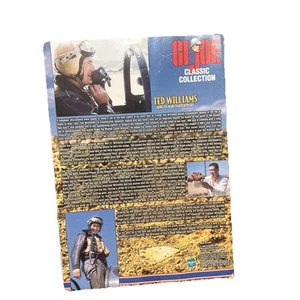 1999 Hasbro GI Joe TED WILLIAMS Korean War Pilot EMPTY BOX ONLY - Picture 1 of 4