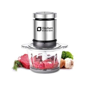 Kitchen in the box Mini Food Processors,400W Powerful Mini Meat Grinder & Food  - Picture 1 of 2