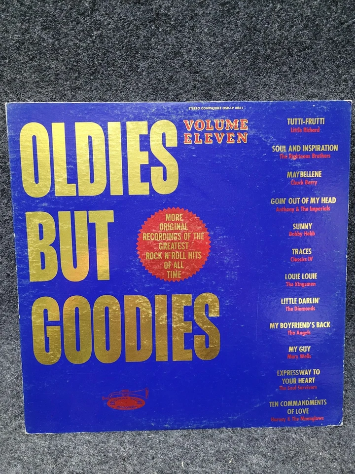 Vintage Oldies But Goodies Vol. 11 LP Jacket Only w/Wrong Pickwick PTP-2122 - Image 1 of 4