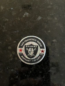 SPORTCAPS Vintage Sept 1993 San Francisco Show Oakland Raiders 1" Sportcap RAR - Bild 1 von 3