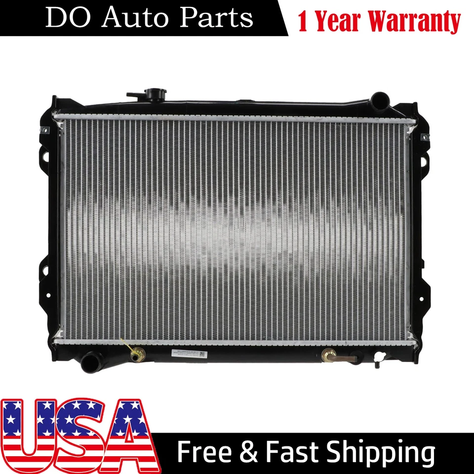 Radiator for Mazda B2600 1989 1990 1991 1992 1993 2.6L L4 CU1424 G61315200S - Image 1 of 4