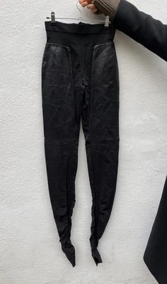 Leggings de cuero Rick Owens 'MOOG' FW 2005  Foto 1 de 4