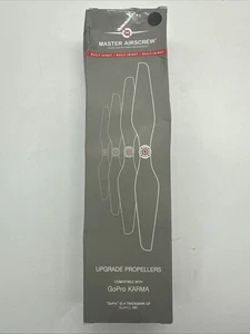 Master Airscrew MR-KR - 10x4.5 Prop C Set x4 Black MASKR1045B TWO COMPLETE SETS - Picture 1 of 4