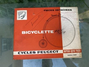 Ersatzteilkatalog und Zubehör Fahrrad Fahrrad Peugeot 1966 - Bild 1 von 9