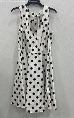 Nuevo con etiquetas Vestido Grace Karin Para Mujer Talla 3XL Blanco Lunares Negros Foto 1 de 4